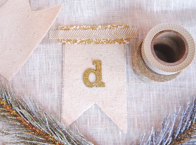 Linen gift tags