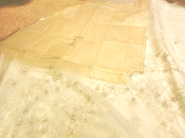 Wedding Dress Tree Skirt Pattern
