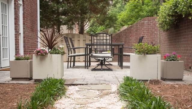 DIY Concrete Planters-7