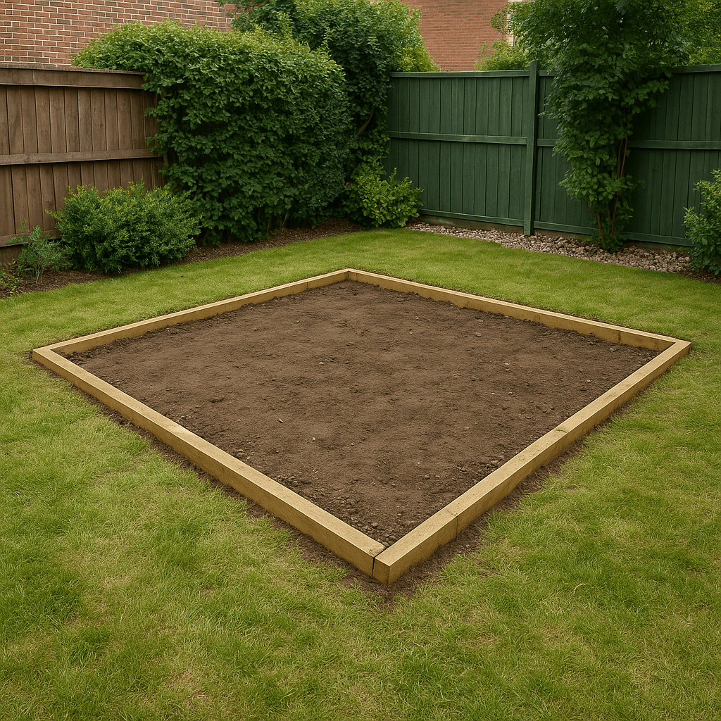 How To Build A Shed Base With Paving Slabs Life In Velvet A Life 