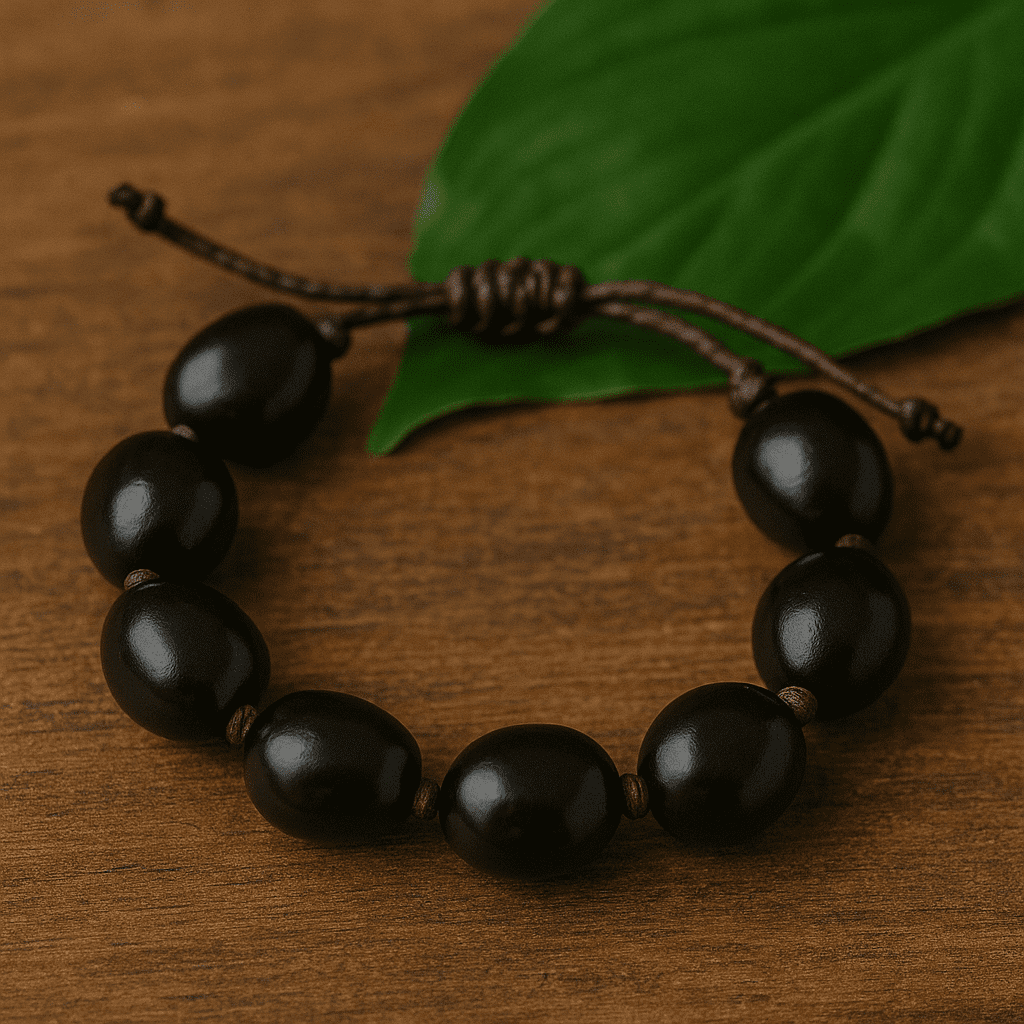 Kukui Nut Statement Bracelet