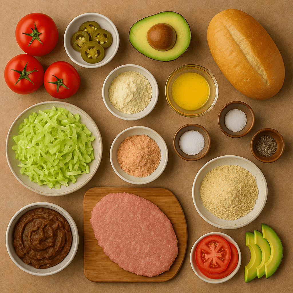 Torta de Milanesa ingredients
