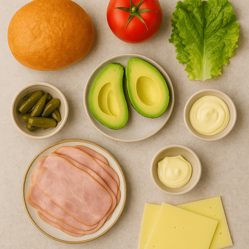 torta de jamon ingredients