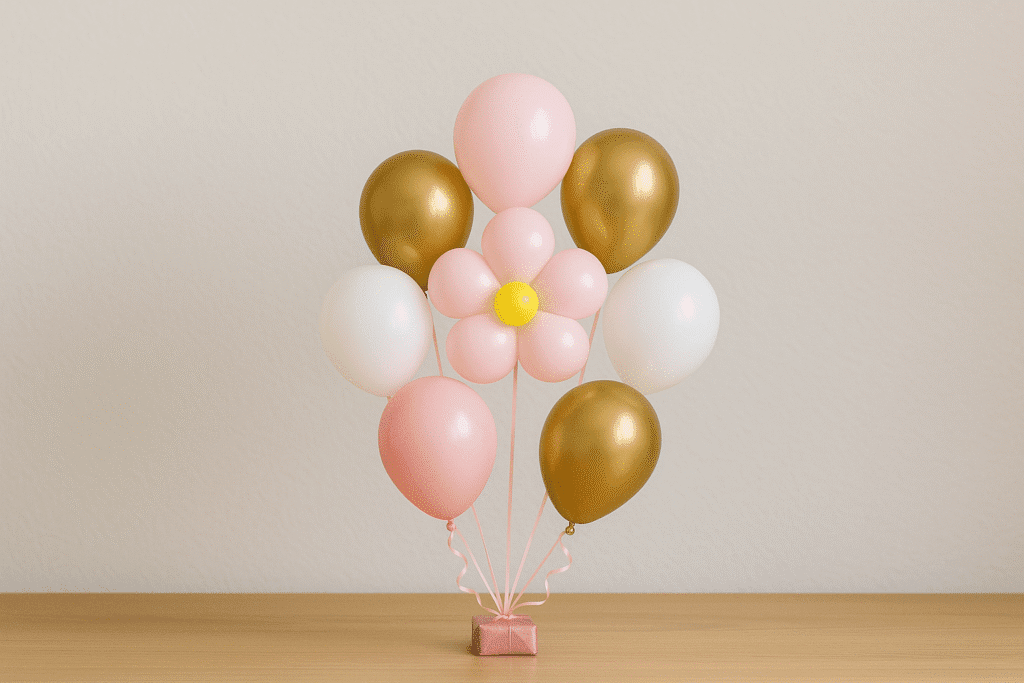 balloon table centerpiece