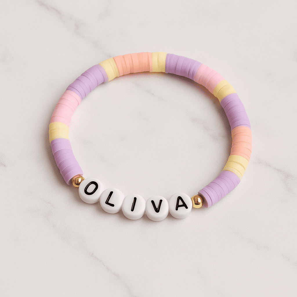 Olivia name bracelet