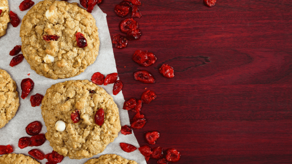 cranberry white chocolate cookies