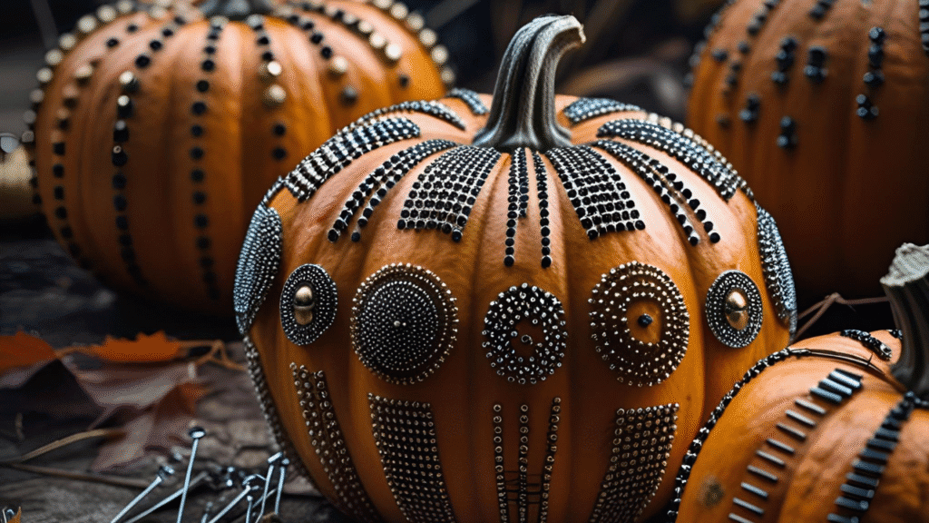 studded pumpkins