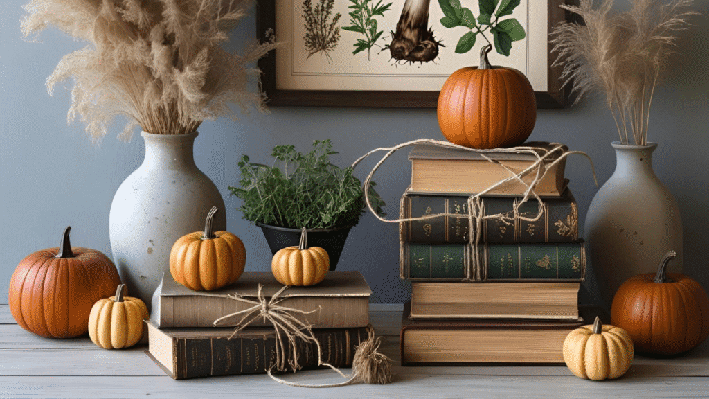 boho halloween decor