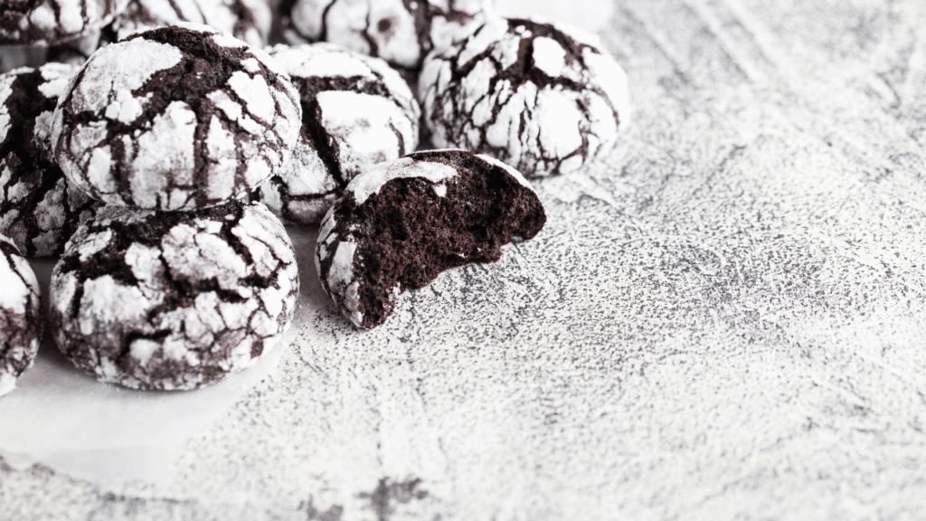 Chocolate Crinkle Cookies