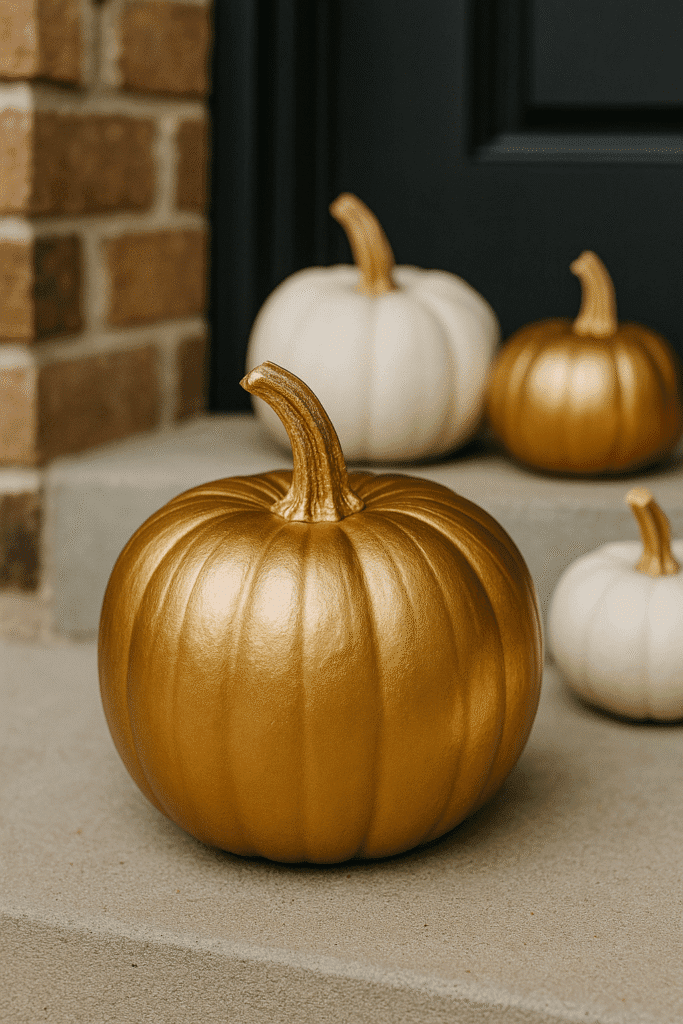 Metallic Pumpkins