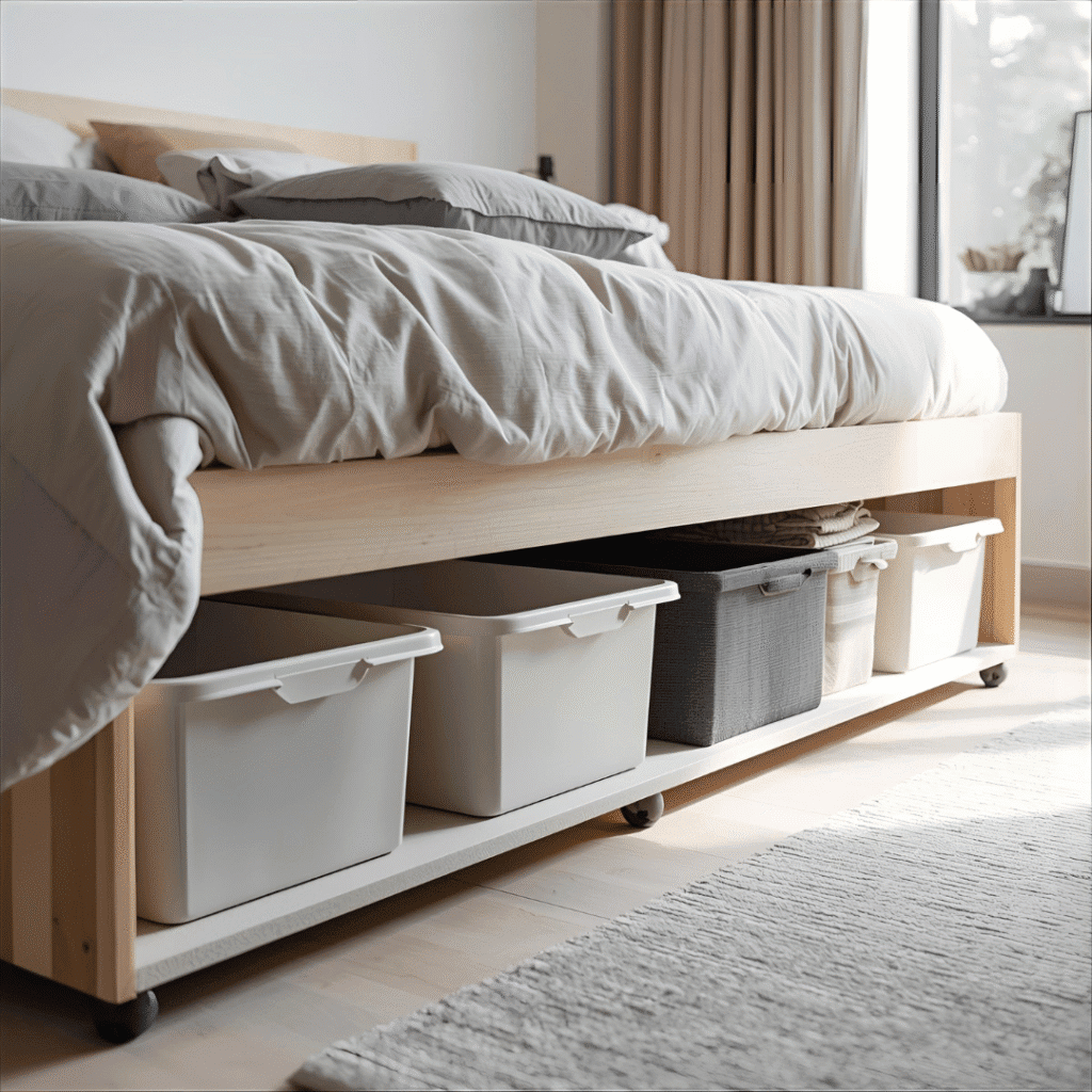 underbed flatbed storage ideas