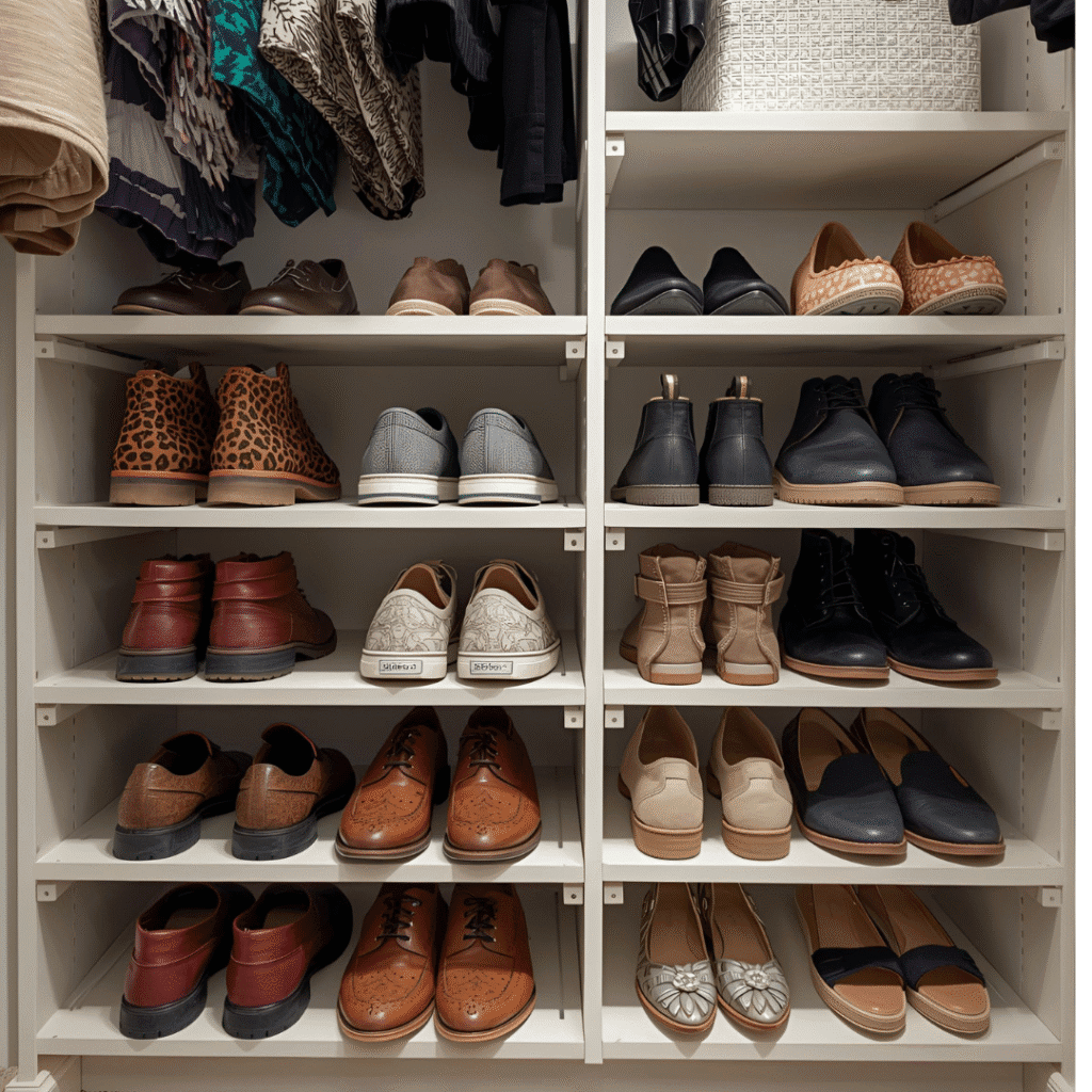 shoe storage