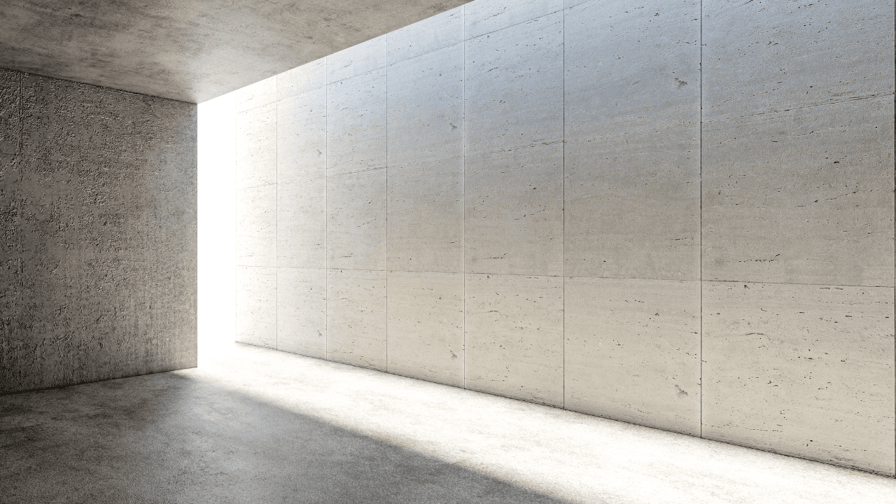 concrete ceiling