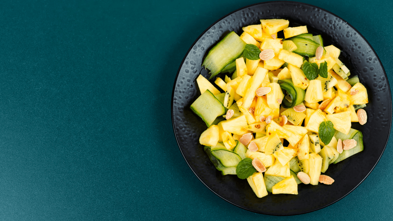 pineapple cucumber salad