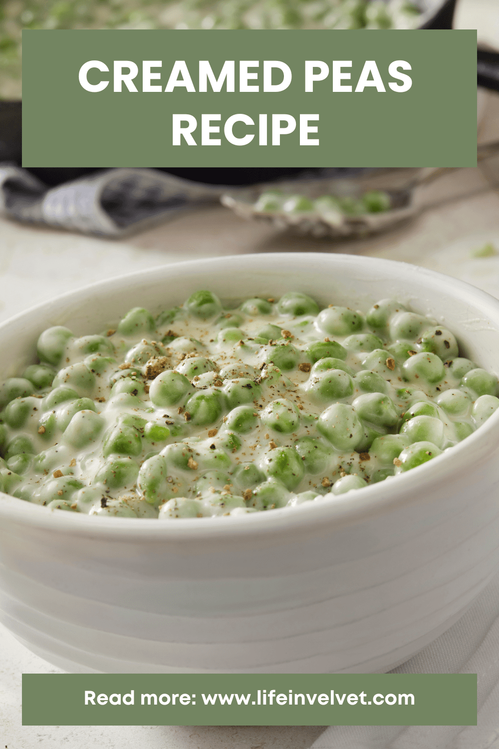 creamed peas