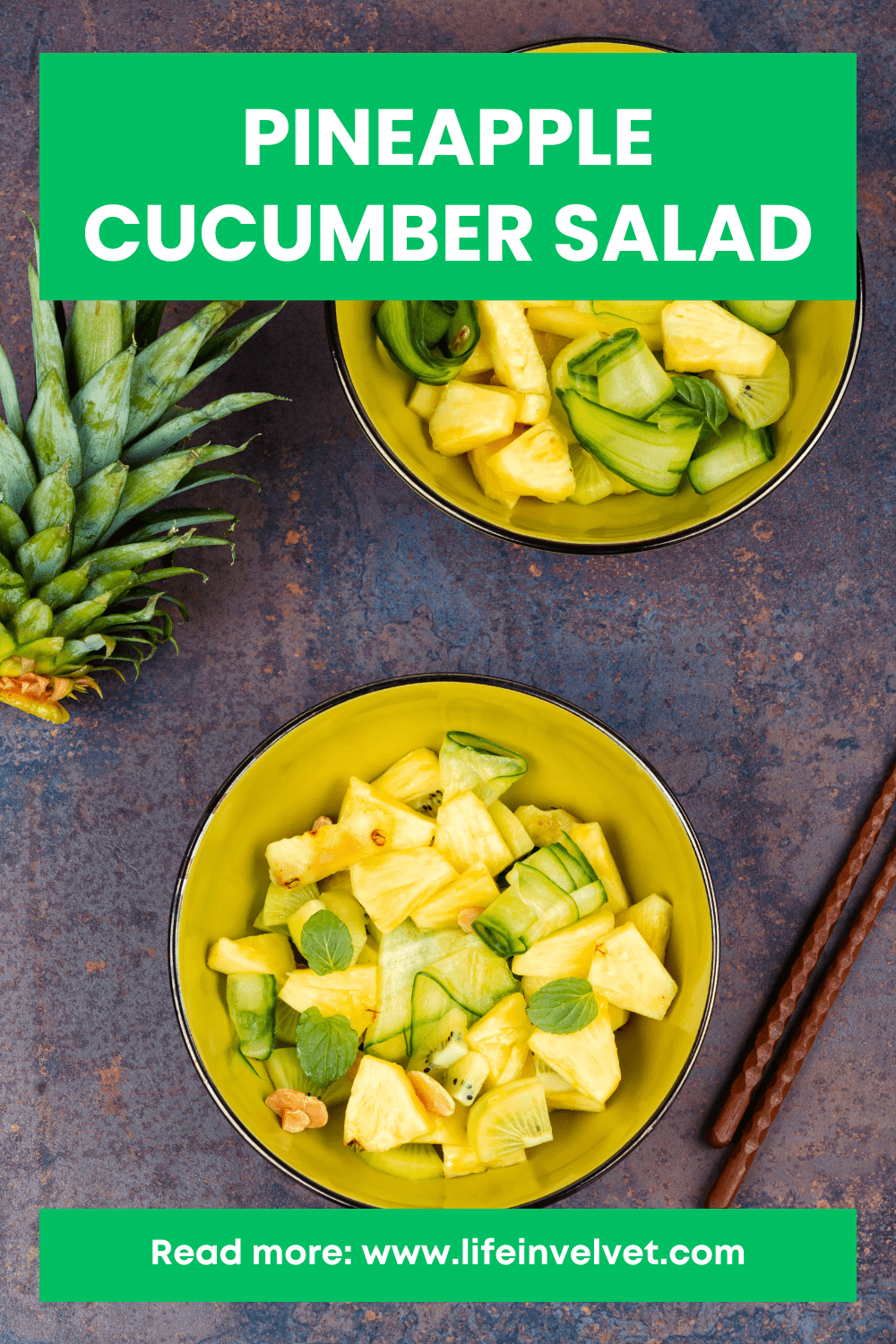 pineapple cucumber salad