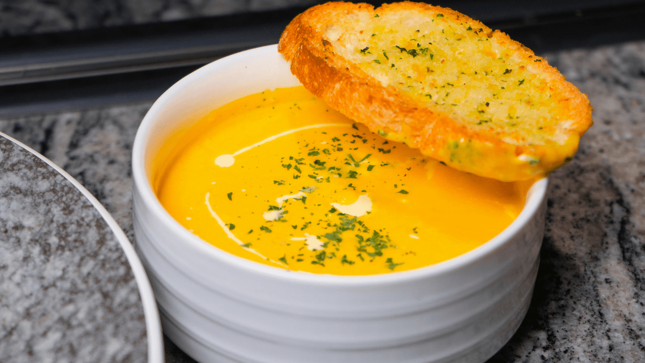 sweet potato and coconut soup