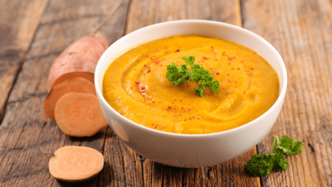 sweet potato and coconut soup