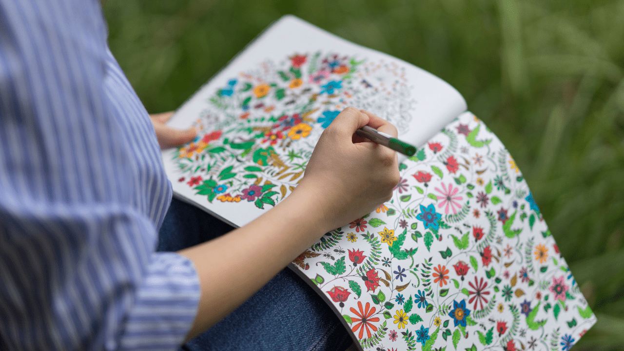 adult colouring