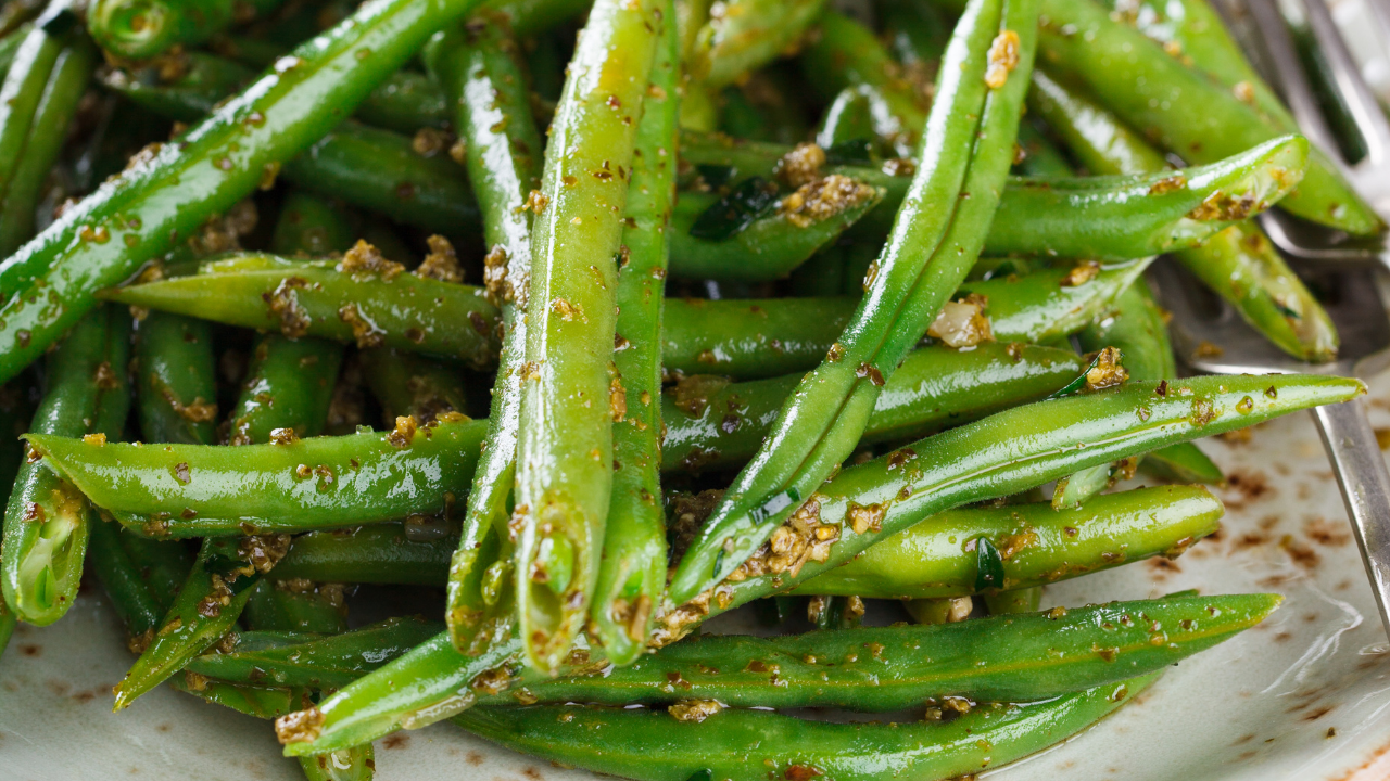 miso green beans