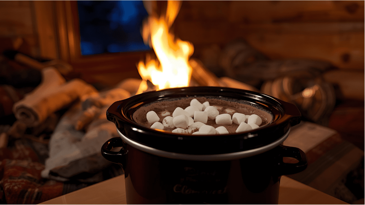 slow cooker hot chocolate