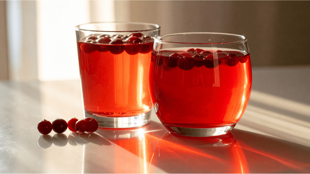 cranberry mocktail