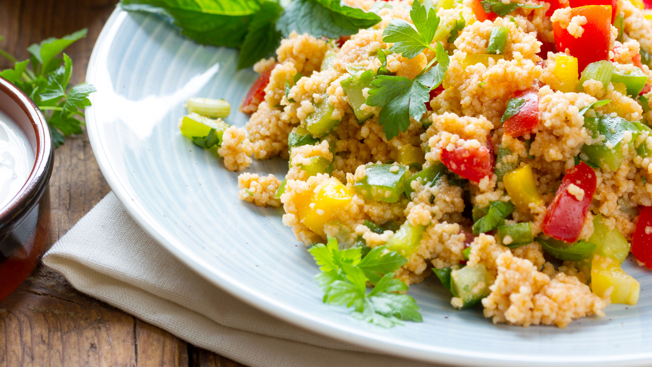 Couscous with Roasted Vegetables