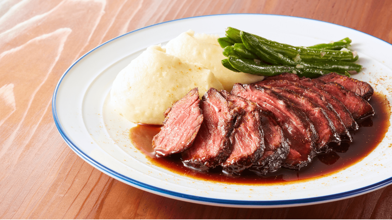 steak and mash