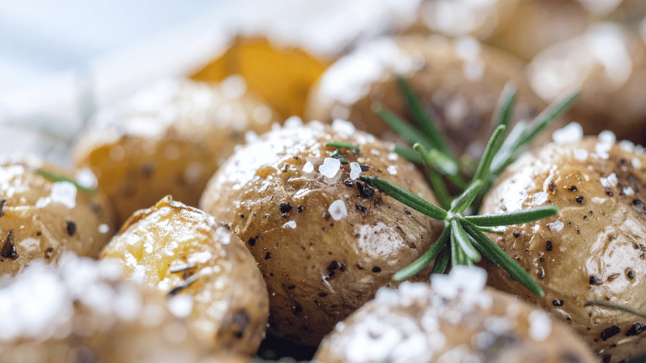 Roasted New Potatoes with Rosemary