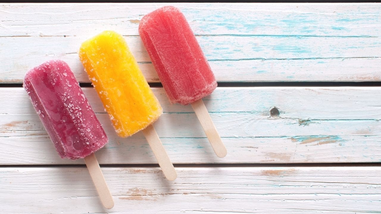 healthy ice lollies