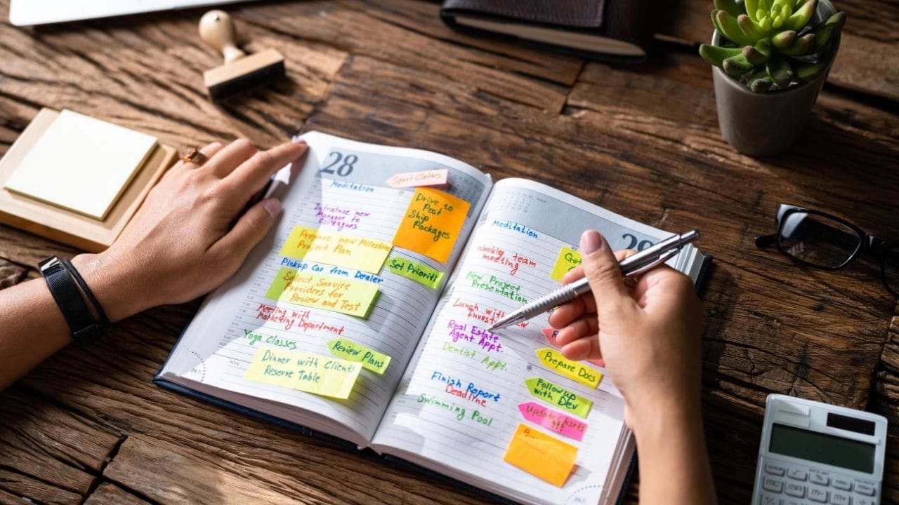 Type A week planning
