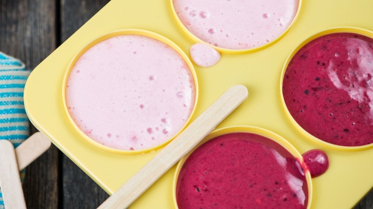 yoghurt based ice lollies