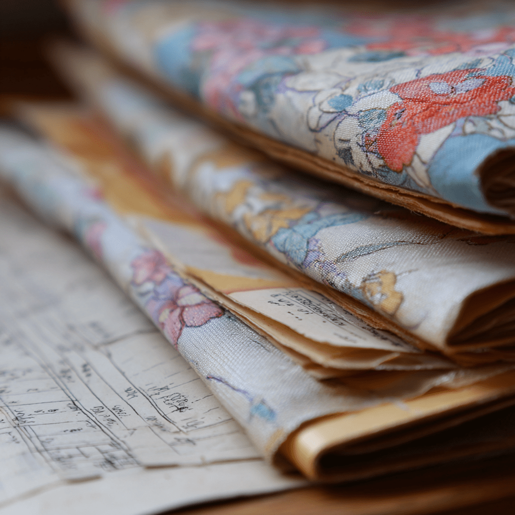 folded sewing patterns