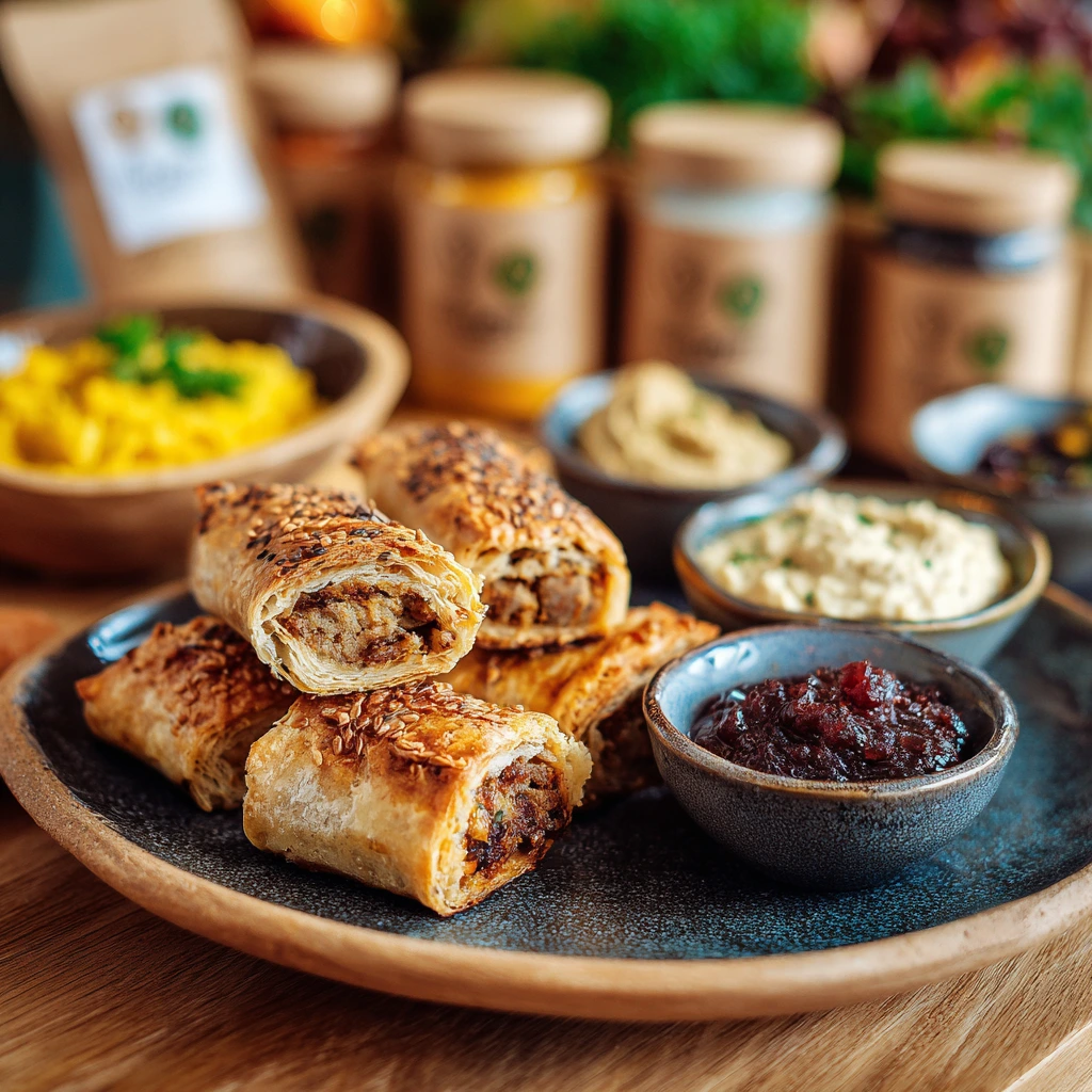 vegan sausage rolls