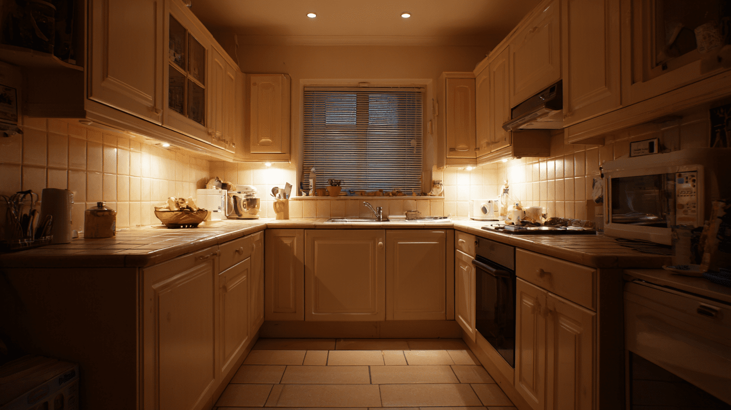 clean kitchen