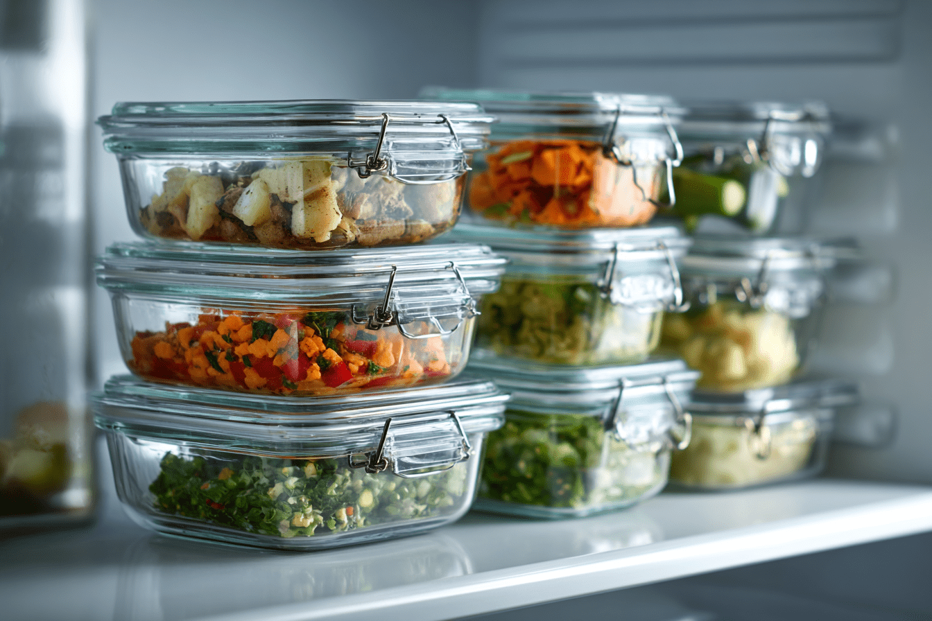 food storage container organisation