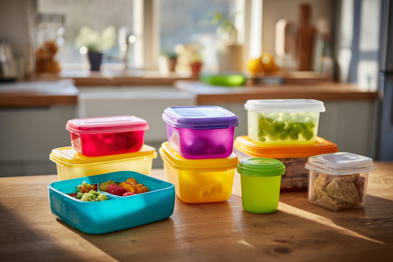 food storage container organisation